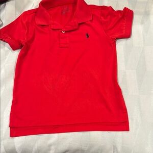 Polo by Ralph Lauren Kids Bright Red Polo Shirt
